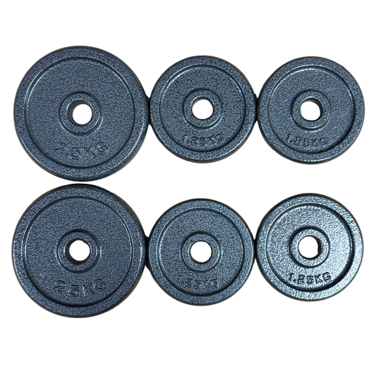 11kg Standard Weight Plate Bundle