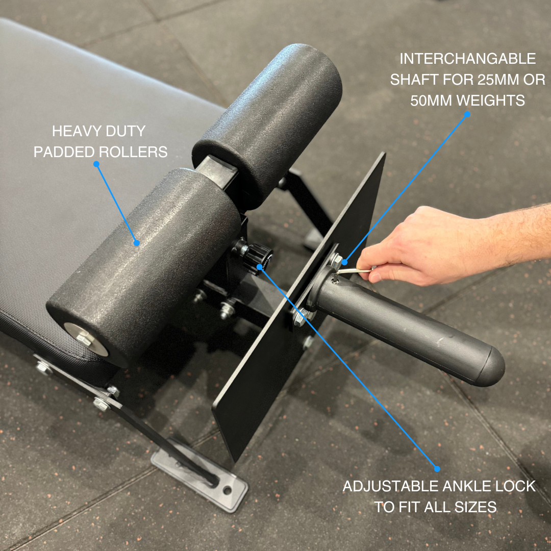 Nordic Bench Mini, Hamstring Bar, Nordics, ATG