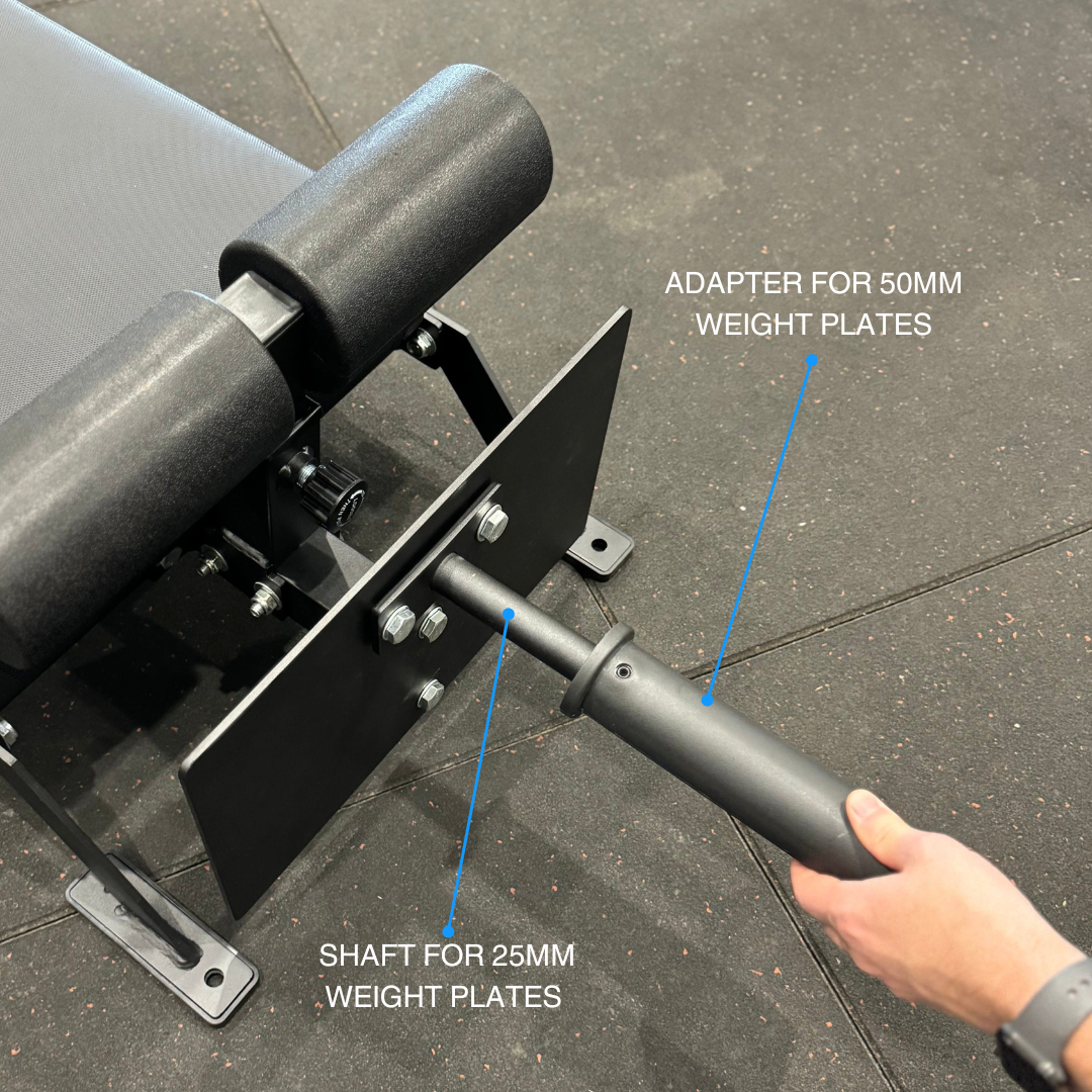 Nordic Bench Mini, Hamstring Bar, Nordics, ATG